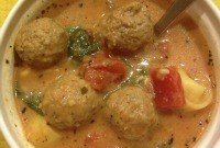 Hearty Meatball Tortellini Soup