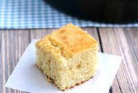 The Moistest Cast Iron Buttermilk Cornbread