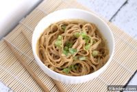 Wholesome Thai Peanut Noodles