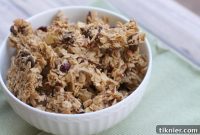 Decadent Chocolate Pecan Fruit Granola