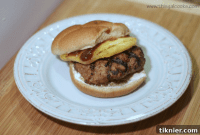 Sweet & Smoky Pineapple Burger