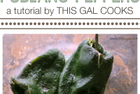 Roast Poblano Peppers Perfectly Every Time