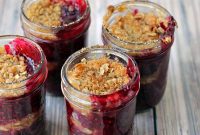 Jarred Blackberry Crisp