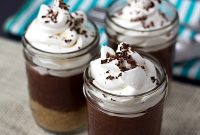 Jarred Chocolate Pie Delight