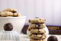 Salty Sweet Dark Chocolate Pretzel Cookies