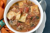 Cozy & Quick Ravioli Soup