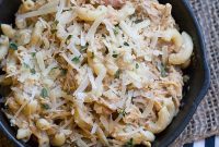 One Pot Slow Cooker Italian Chicken Pasta