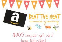 Win a 300 Amazon Gift Card