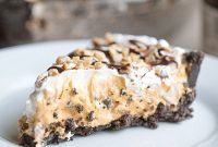 Golden Butterscotch Toffee Pie