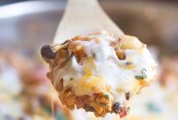 Skillet Sweet Potato Enchilada Bake