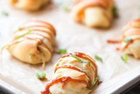 Effortless 4-Ingredient BBQ Chicken Crescent Rolls