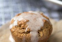 Gingerbread Muffins Drizzled with Sweet Cinnamon Glaze