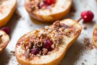 Honey Cranberry Pecan Baked Pears A Perfect Treat
