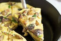 Golden Potato and Chicken Sausage Frittata