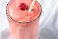 Tropical Bliss Raspberry Coconut Smoothie