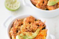 Spicy Shrimp with Cucumber Ribbons Bowl