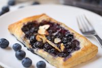 Flaky Brie and Blueberry Tartlets