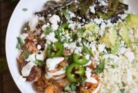 Sizzling Shrimp Fajita Bowls with Zesty Cauliflower Rice