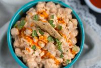 Spicy Plant-Based Buffalo Chickpea Salad