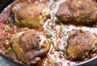 Delicious One-Pan Paleo Coconut Curry Chicken Thighs