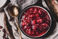 Sweet-Tart Apple Cider Cranberry Sauce