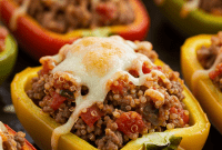 Savory Quinoa Beef Stuffed Peppers Effortlessly Delicious