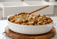 The Thanksgiving Game Changer: Apple Sausage Stuffing