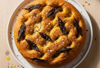 Nutty Brown Butter Pumpkin Focaccia with Crispy Sage