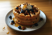 Decadent Brown Butter Buttermilk Waffles, Made Simple