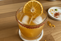 Smoky Orange Zing Margarita