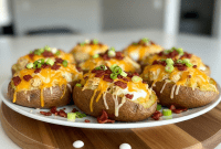 Decadent Loaded Twice Baked Potatoes