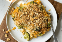 Buttery Crumb Broccoli Bake