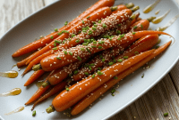 Miso Honey Roasted Carrots
