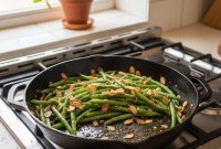 Nutty Brown Butter Almond Green Beans