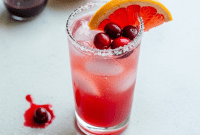 Holiday Magic in a Glass: The Spiced Cranberry Paloma
