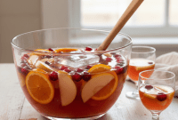 Crimson Spiced Pear Cranberry Glow