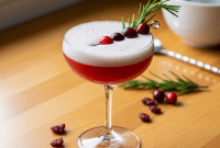 The Signature Cranberry Orange Whiskey Sour