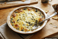 The Ultimate Baked Spinach Artichoke Dip