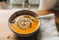 Balsamic Glazed Smoked Gouda Tomato Bisque