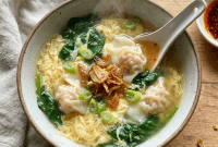 Ditch the Takeout: Effortless Wonton Egg Drop Soup