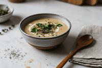 Scratch-Made Velvety Gluten-Free Mushroom Soup