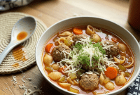 Fennel-Kissed Italian Meatball Soup