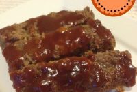 Smoky Barbecue Glazed Meatloaf