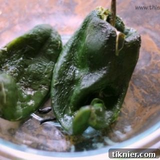 Roasted Poblano Peppers
