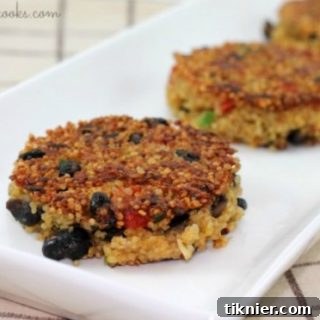 Recipe: Mexican Style Quinoa Patties with toppings