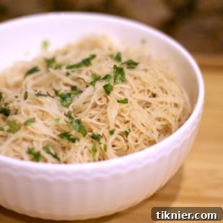 Recipe: Garlic Sesame Rice Noodles