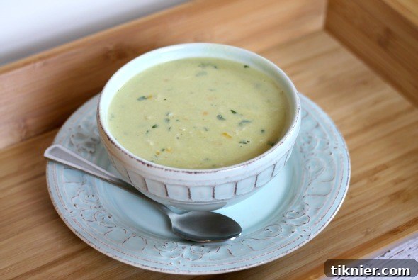 roasted poblano & crab chowder