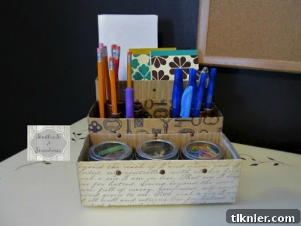 Creative Re-purposed Cereal Box craft project by Paintbrush and Screwdriver