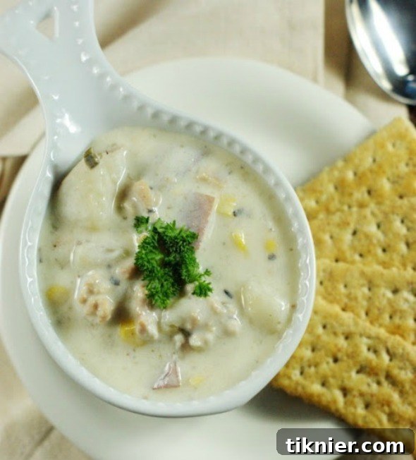 Slow Cooker Clam Chowder_top view 2