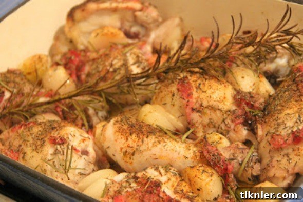 Roast Chicken with White Wine & Shallots by iMake2